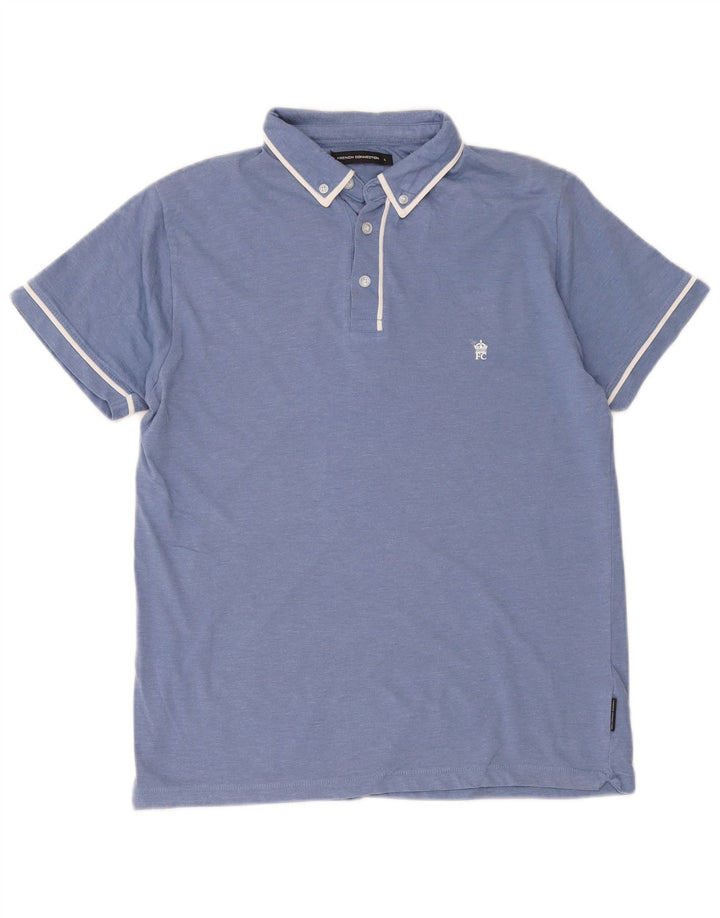 Tricou polo pentru bărbați French Connection, mare, albastru, bumbac
