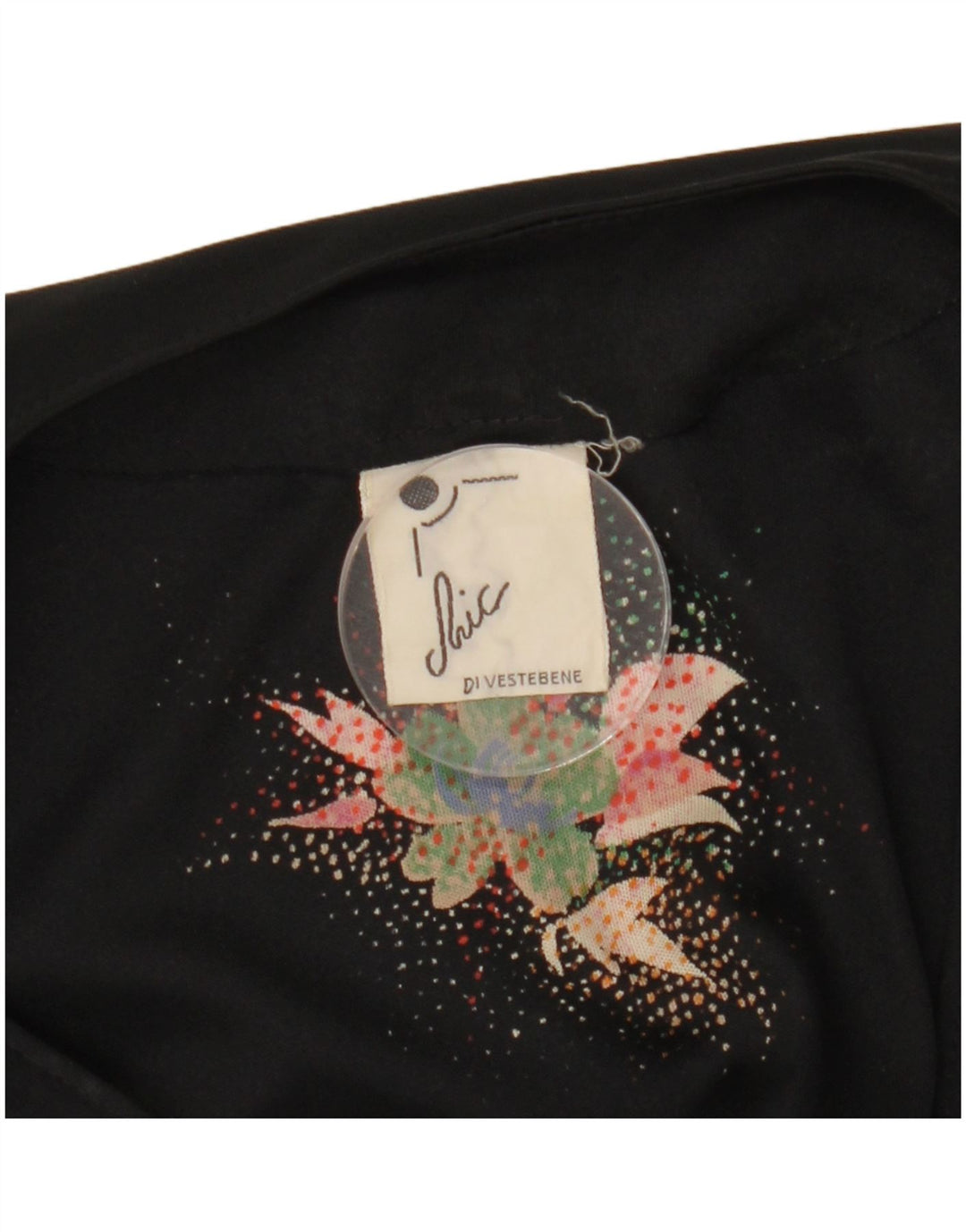 Rochie șic pentru damă, transparente, înfășurată UK 12 Medium Black Floral