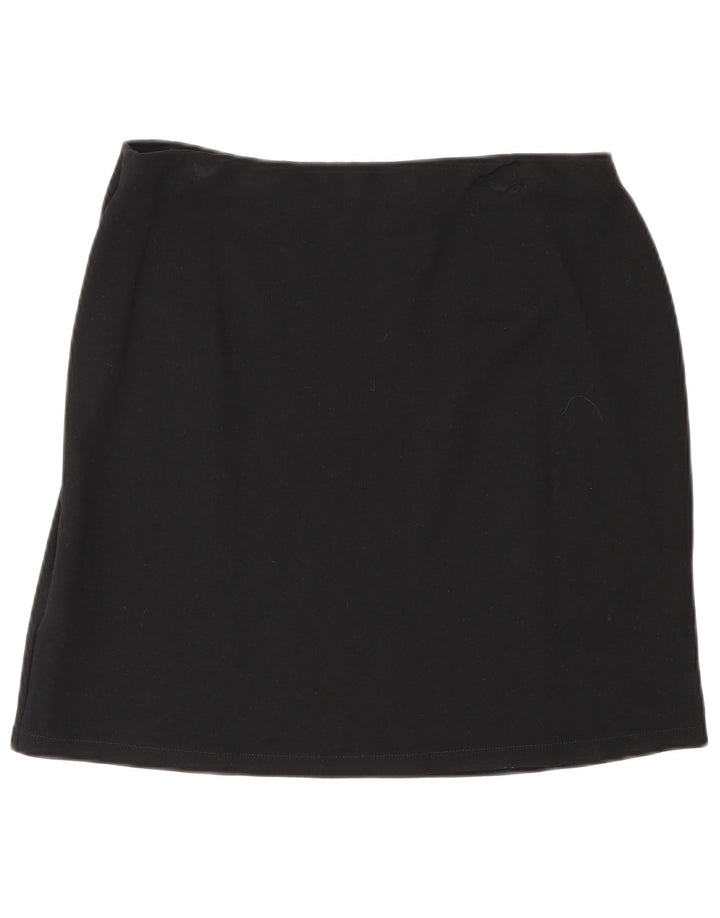 Fusta mini pentru femei Marks & Spencer UK 14 Large W30 Black Viscose