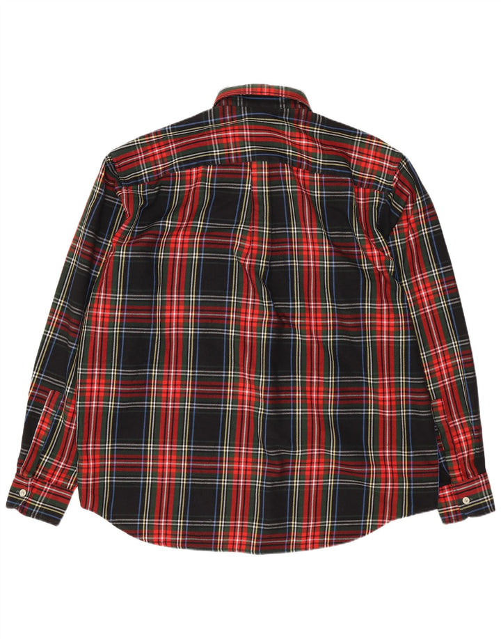 Cămașă de flanel pentru bărbați, XL, negru, carouri