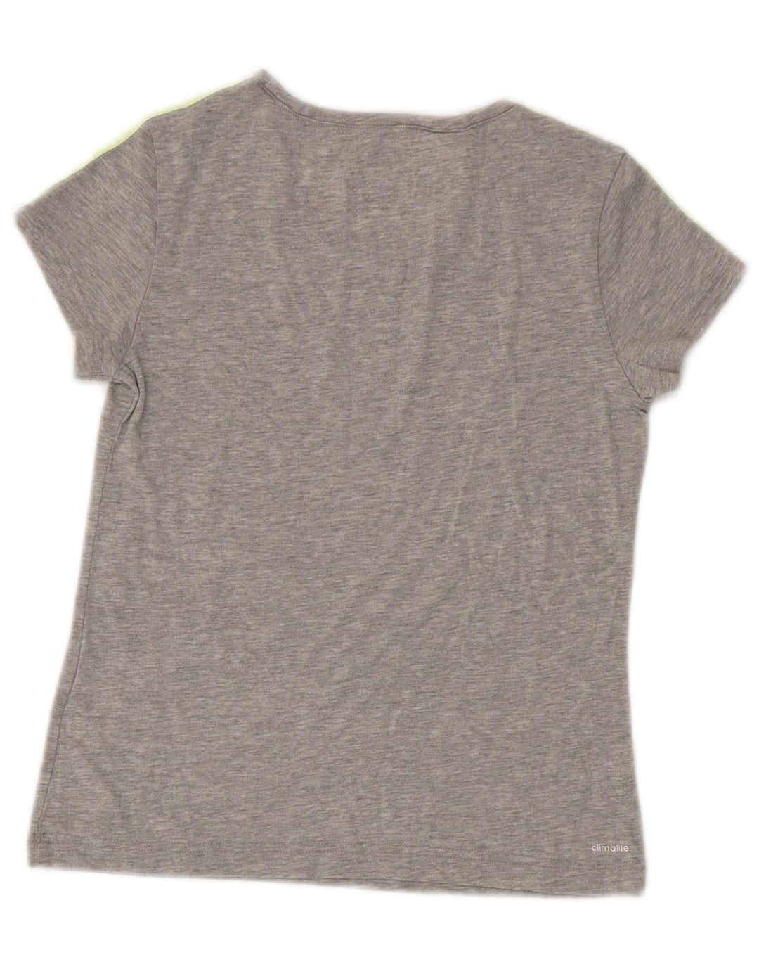 Tricou Adidas Climalite pentru baieti Top 11-12 ani poliester gri