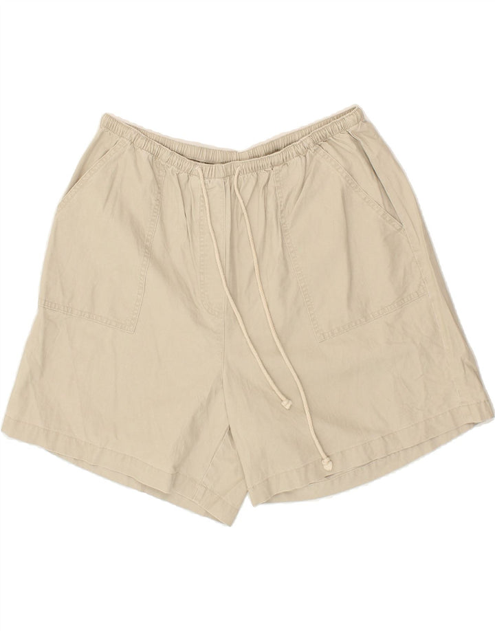 L.L.BEAN Womens Sport Shorts Large Beige Cotton Vintage L.L.Bean and Second-Hand L.L.Bean from Messina Hembry 