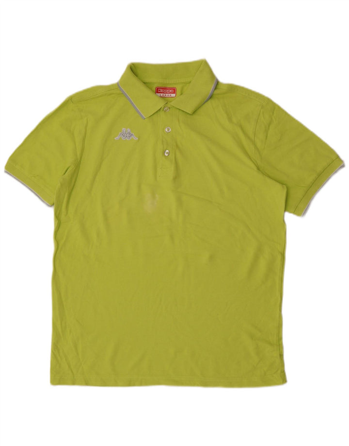 Tricou polo pentru bărbați Kappa, verde mare