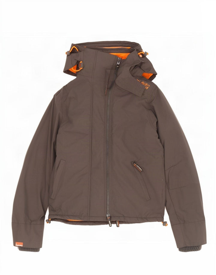 Jachetă Windcheater Graphic Windbreaker pentru bărbați Superdry UK 40, mare, gri