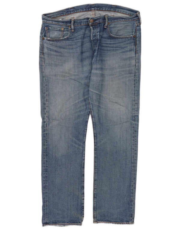 Blugi drepti pentru bărbați Levi's 501 W38 L32 Bumbac albastru