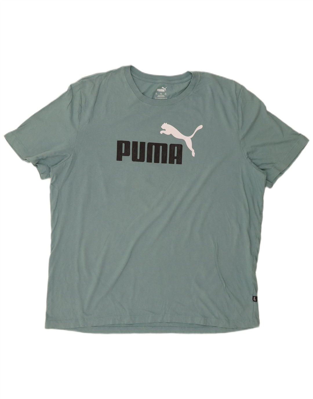 Tricou grafic pentru bărbați PUMA Top 2XL Albastru
