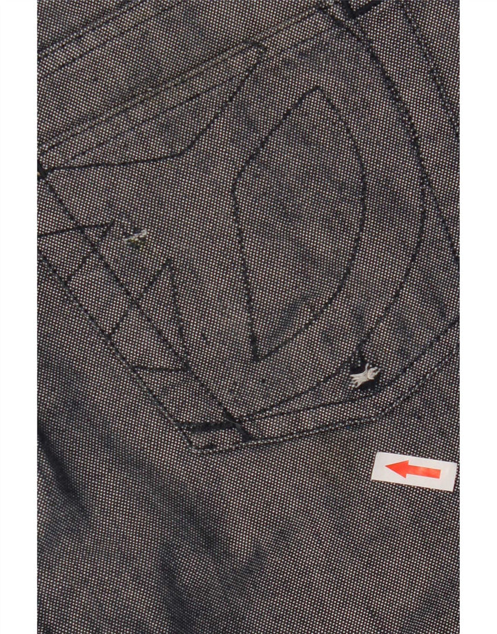 Blugi drepti pentru femei Moschino W30 L30 gri