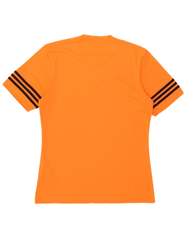 Tricou Adidas Climalite pentru bărbați Top Medium Portocaliu Poliester