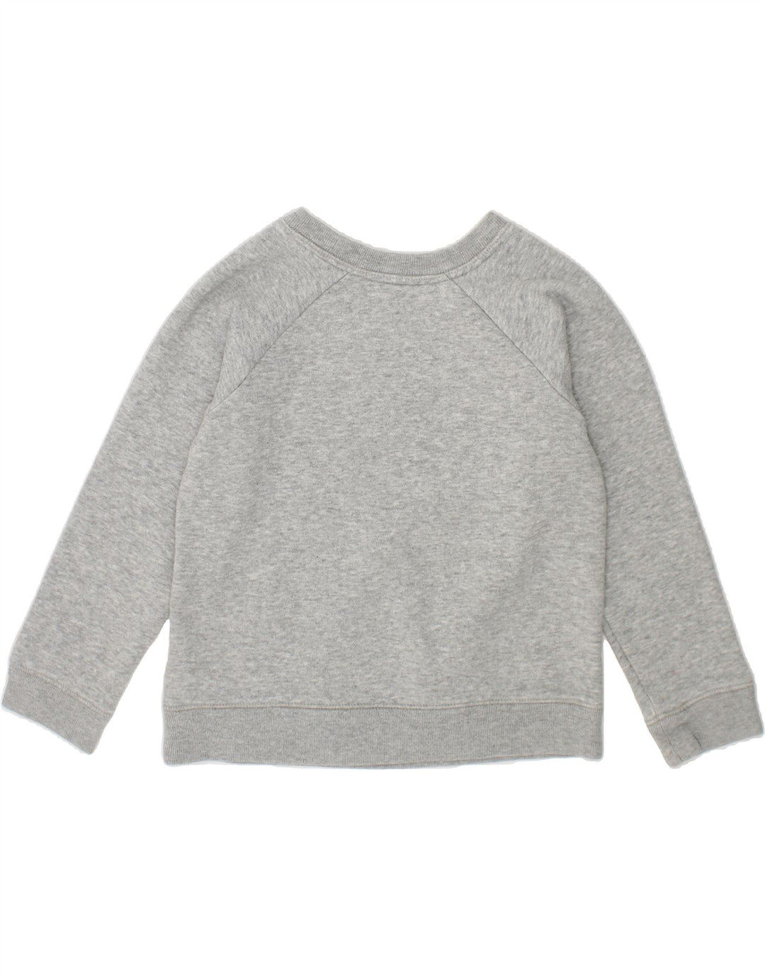 GAP Girls Graphic Sweatshirt Jumper 4-5 Years Grey Cotton Vintage Gap and Second-Hand Gap from Messina Hembry 
