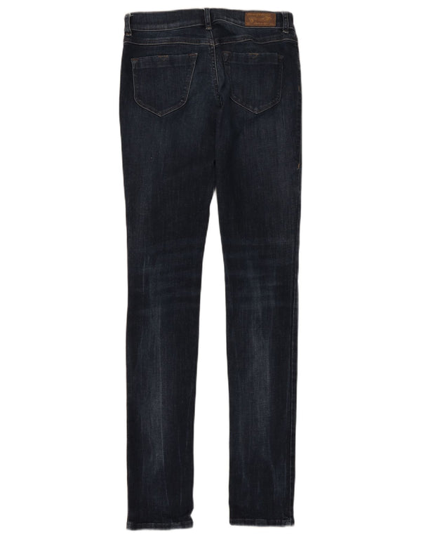 DIESEL Blugi Jegging Super subțiri Livier cu talie joasă pentru femei W28 L34 Albastru