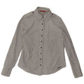 Cămașă Carrera pentru femei UK 12 Medium Gri cu dungi