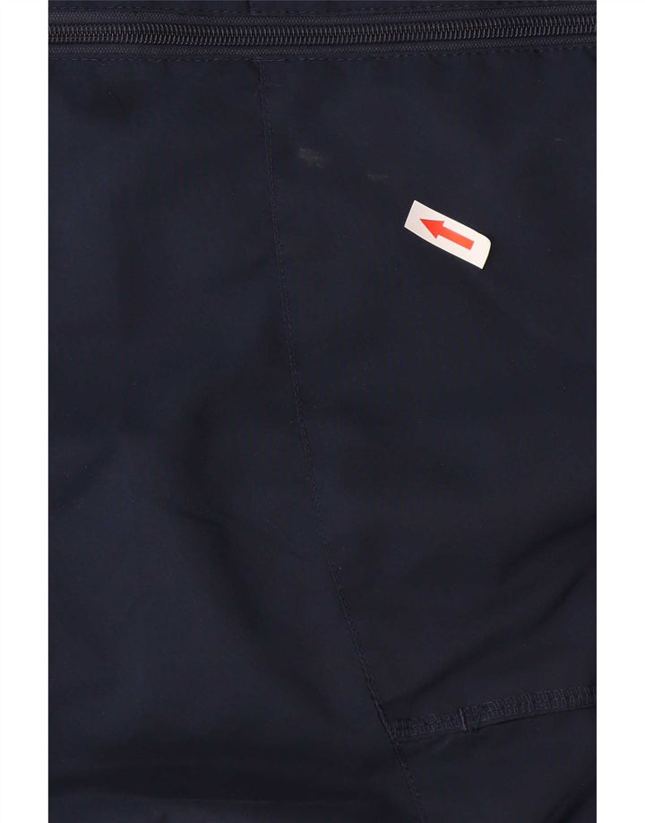 Jachetă de ploaie cu glugă Umbro pentru bărbați UK 42 XL bleumarin poliester color bloc
