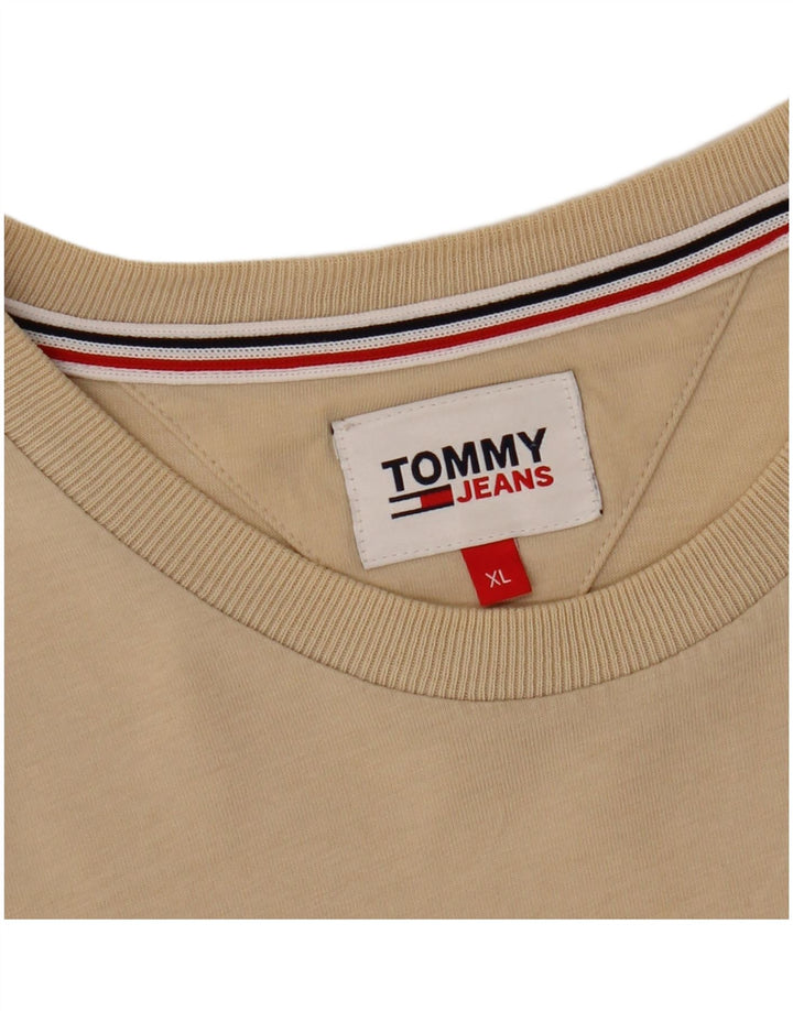 TOMMY HILFIGER Tricou Bărbați Top XL Bej