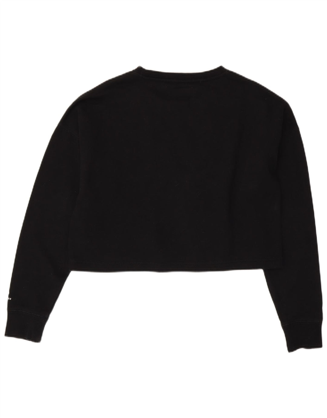 Pulover oversized Crop Graphic pentru femei Converse UK 14 Medium Negru