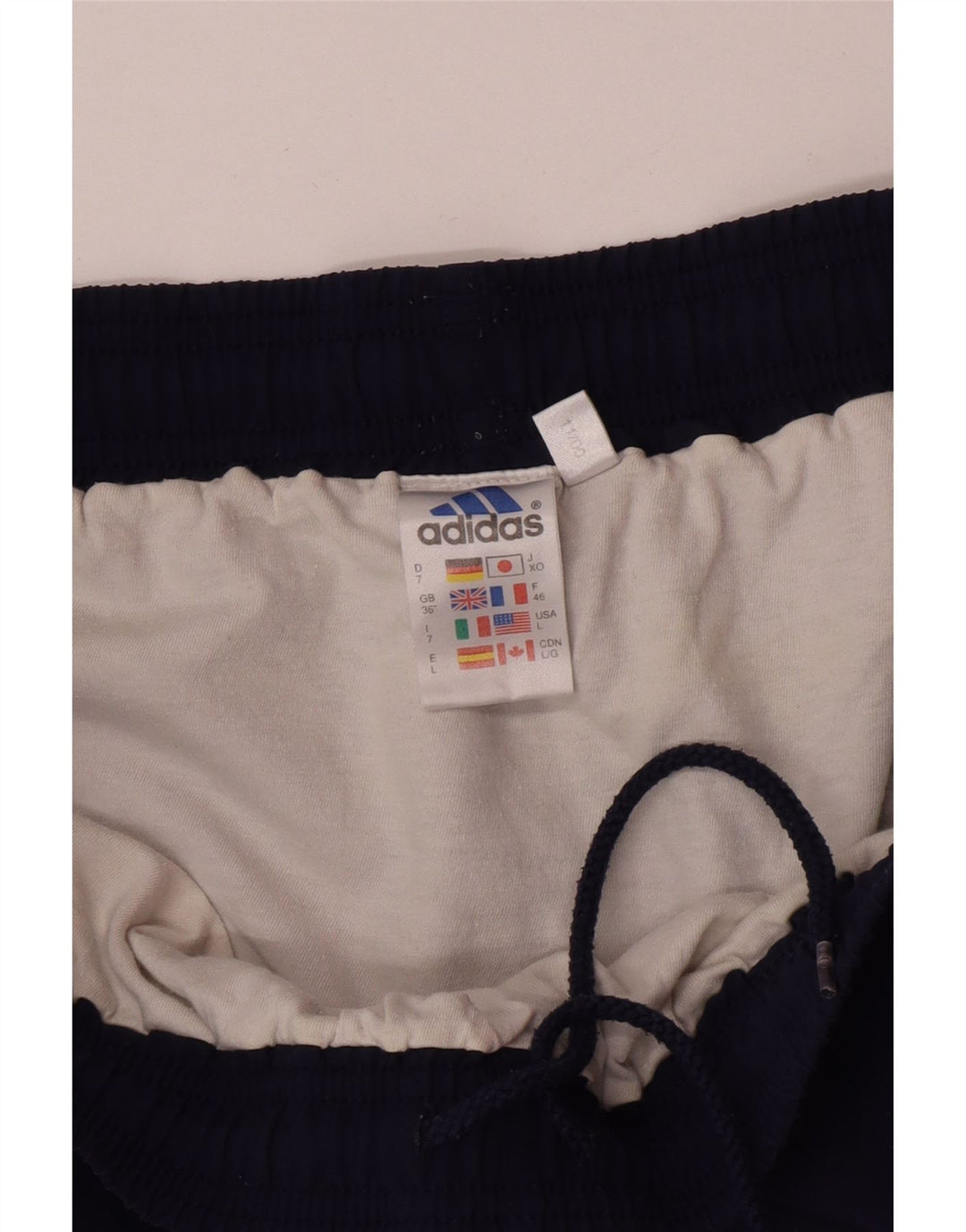 Pantaloni scurți sport pentru bărbați Adidas, mari, albastru, poliester