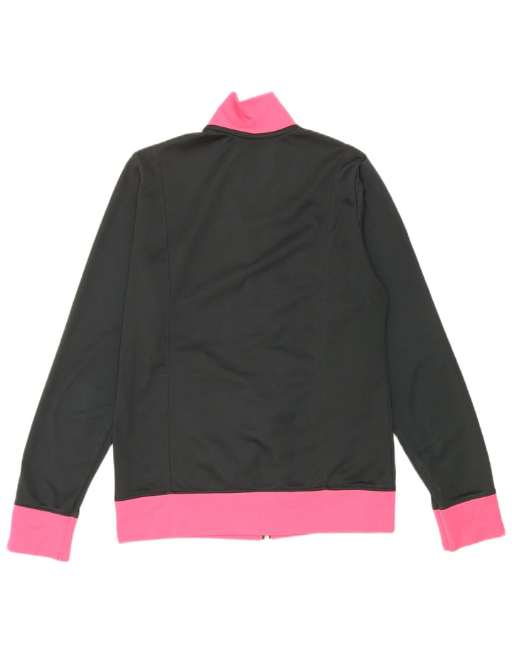 Jachetă de trening pentru femei Lotto UK 12 Medium Black Colorblock Poliester