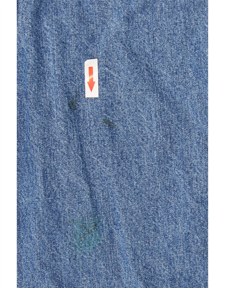 Salopete vintage pentru femei Blugi Dimensiune 10/12 Mediu L28 L25 Bumbac albastru