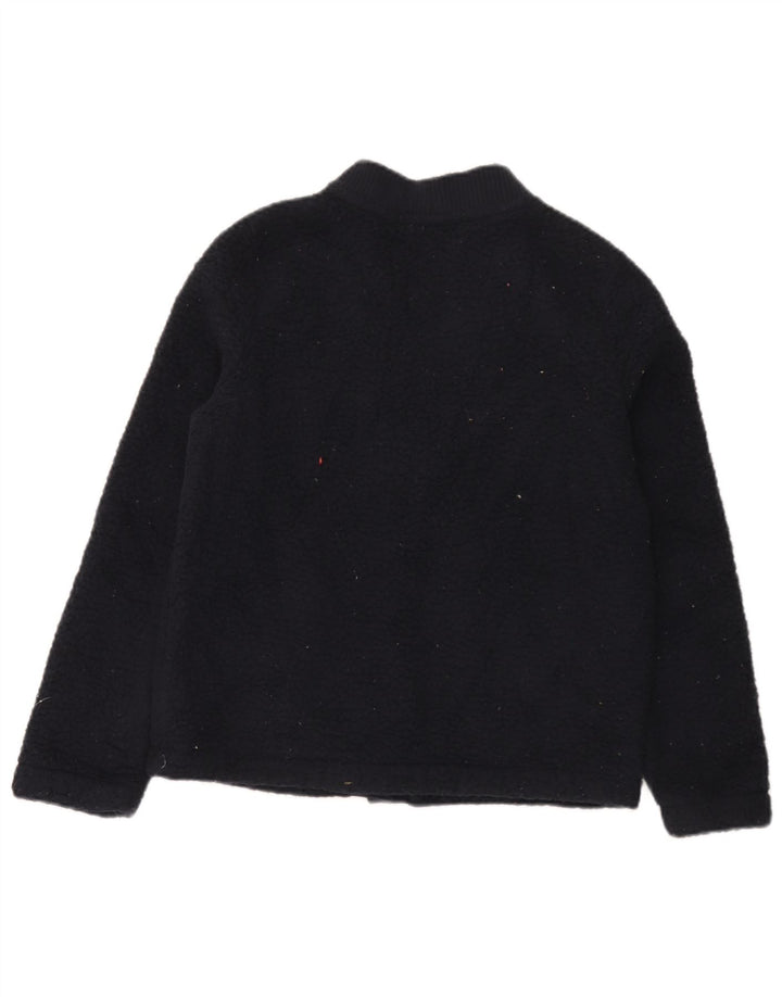 Jachetă fleece pentru femei Tommy Hilfiger UK 10 Small, bleumarin, poliester