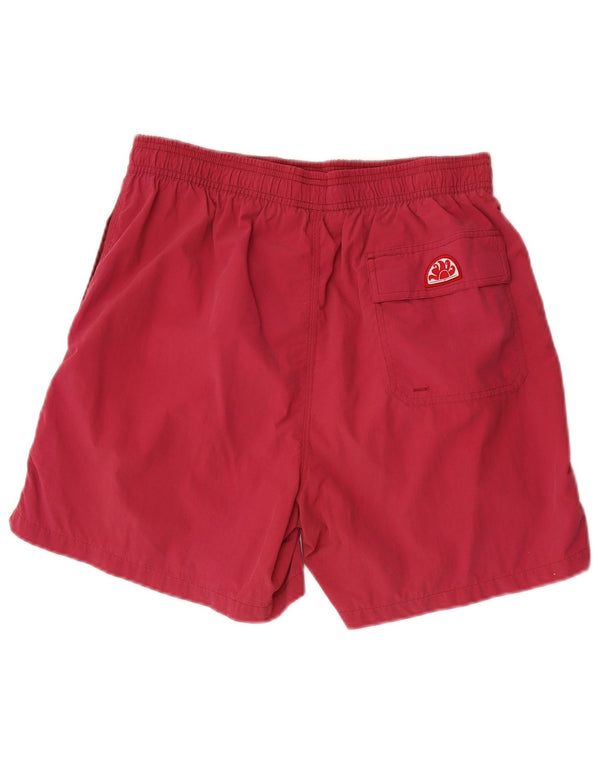 Sundek Mens Swimming Shorts Large Pink Nylon
