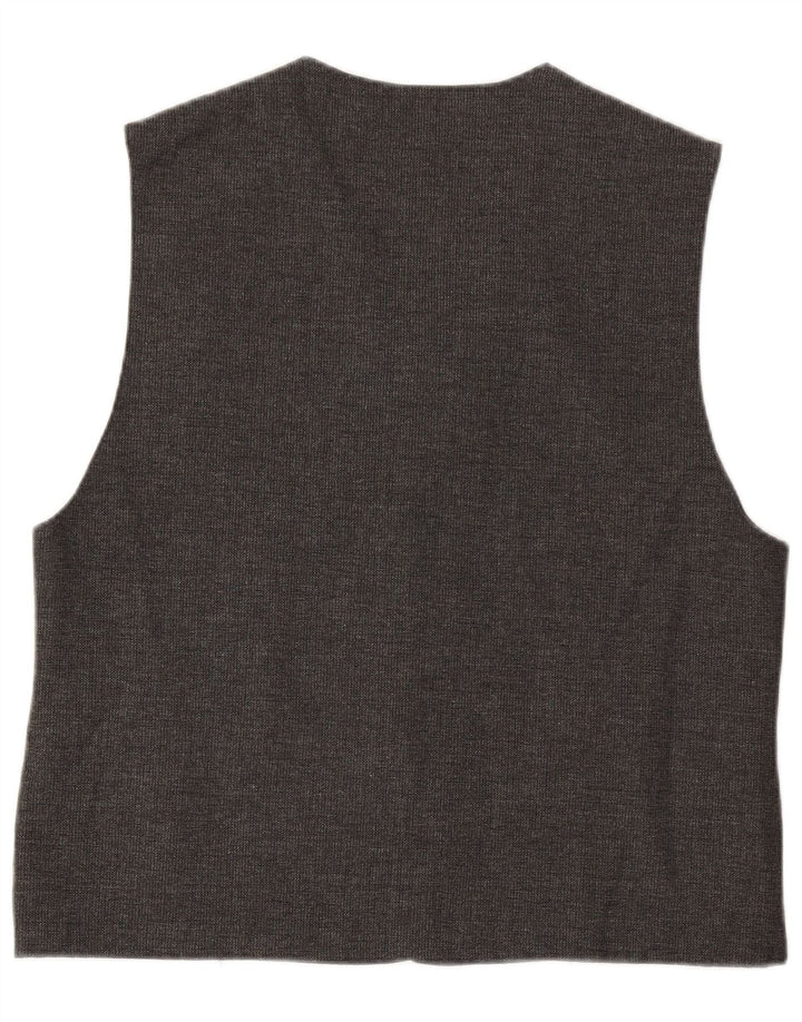 Vestă Vintage pentru bărbați 2XL Lână gri