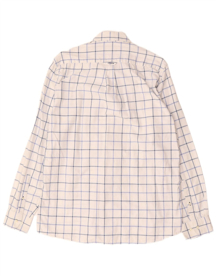 Crew Clothing Cămașă pentru bărbați, mare, alb, din bumbac