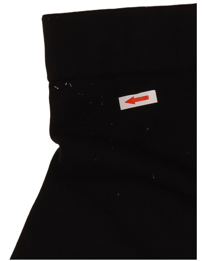 Leggings pentru femei Zara UK 12 Poliamidă neagră medie