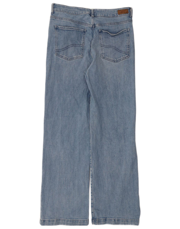 Fat Face Blugi Elise pentru femei cu picioare largi UK 12 Medium L30 L30 Bumbac albastru