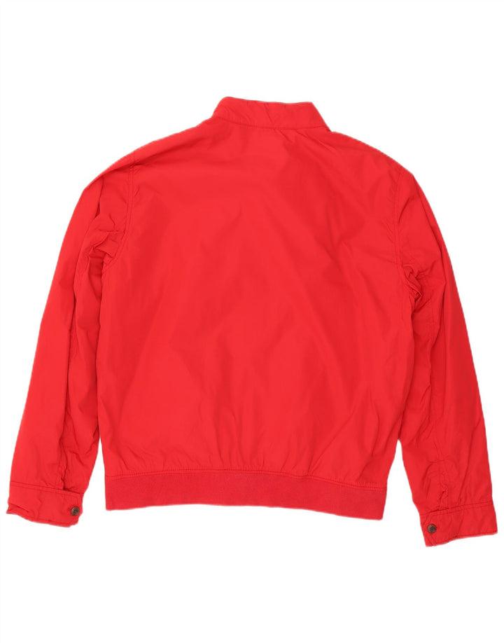 Gap Bomber Jacket pentru bărbați UK 40 Large Red Nylon