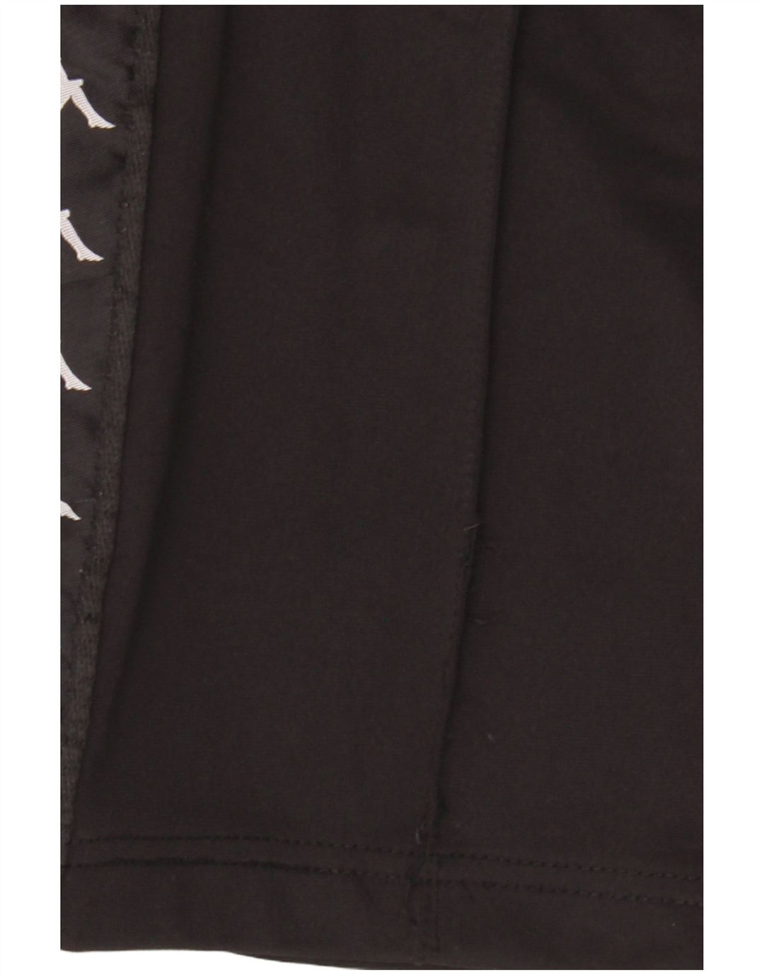 Pantaloni de trening cu grafică pentru bărbați Kappa, poliester mediu negru