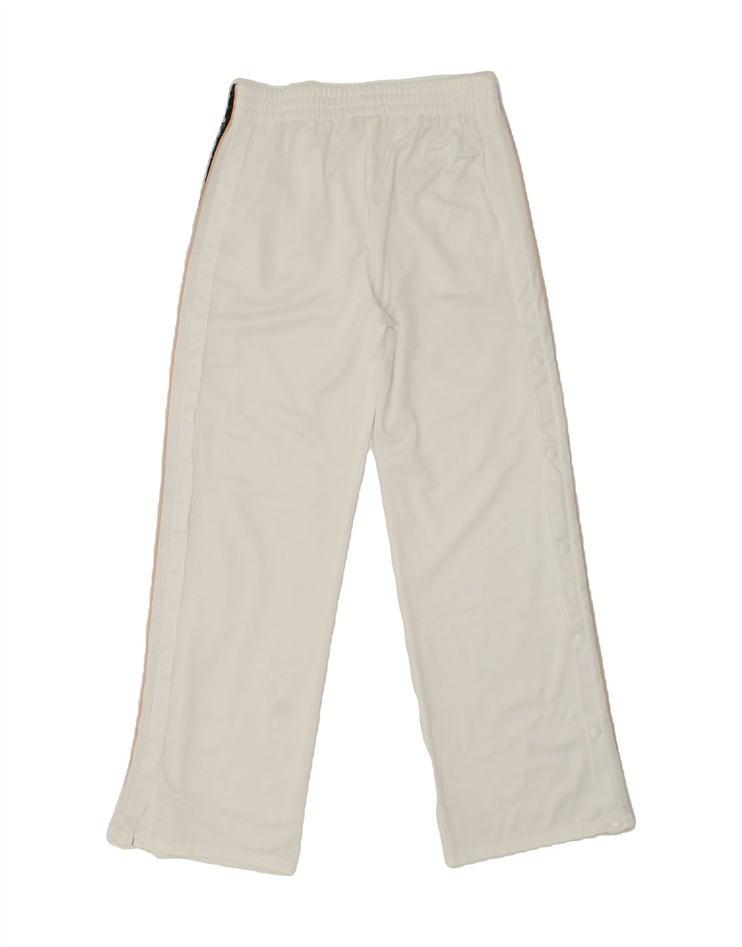 DANZA Womens Graphic Tracksuit Trousers UK 14 Large White Polyester Vintage danza and Second-Hand danza from Messina Hembry 