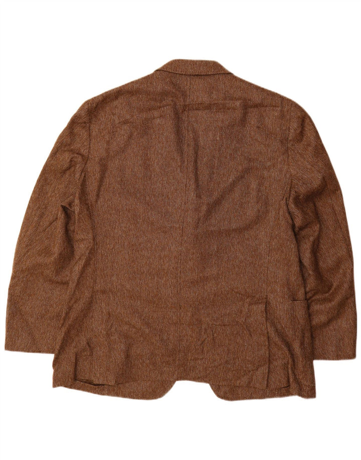 PETER MILLAR Jachetă pentru bărbați cu 2 nasturi, UK 40, maro mare