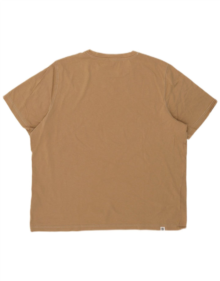 Tricou grafic pentru bărbați Puma Top XL, bumbac, bej