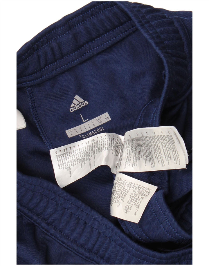 Pantaloni de trening Adidas Climacool pentru bărbați, mari, albastru, poliester