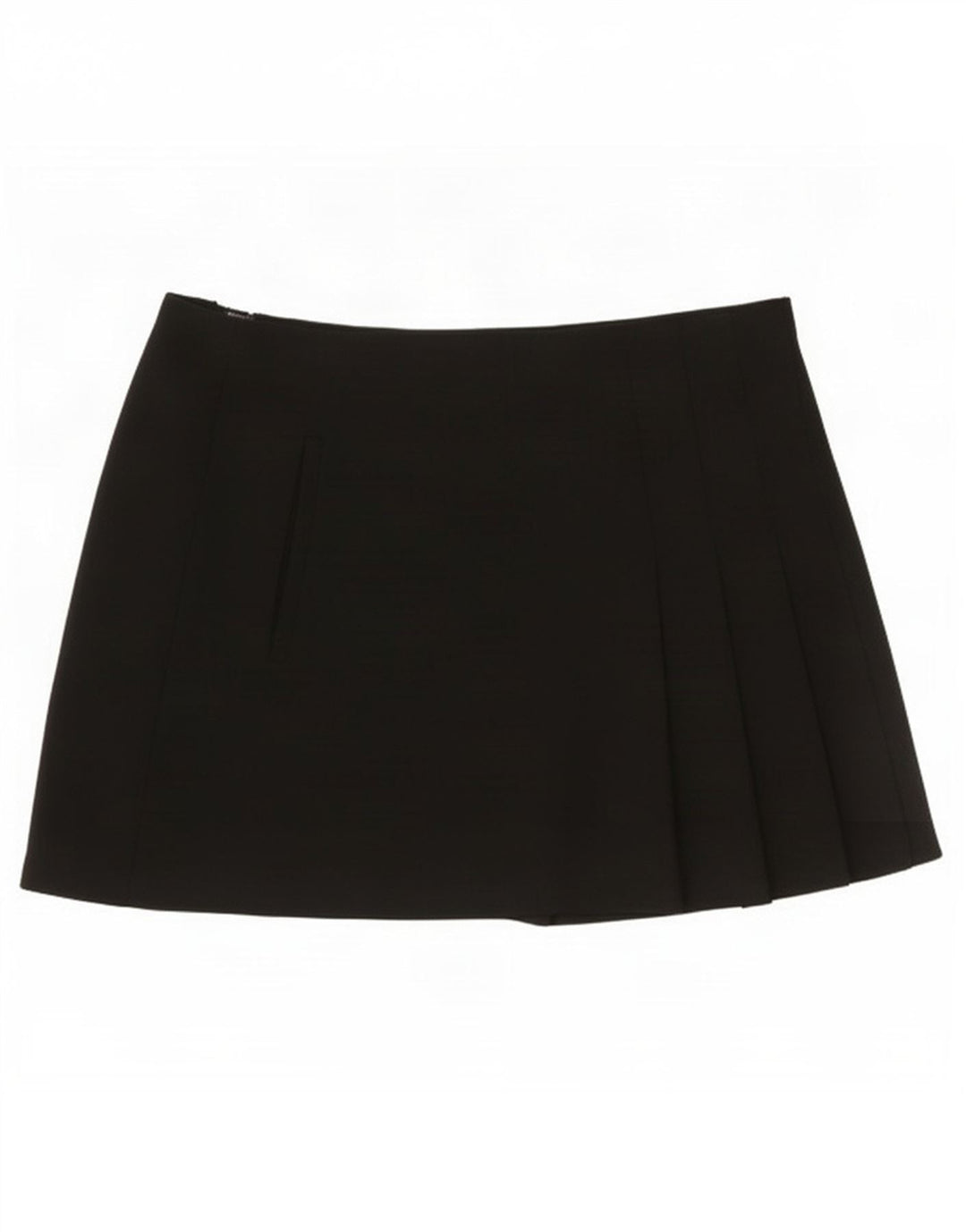 Fusta Mini Zara Femei Mic W26 Poliester Negru
