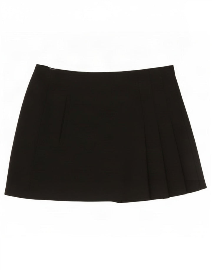 Fusta Mini Zara Femei Mic W26 Poliester Negru