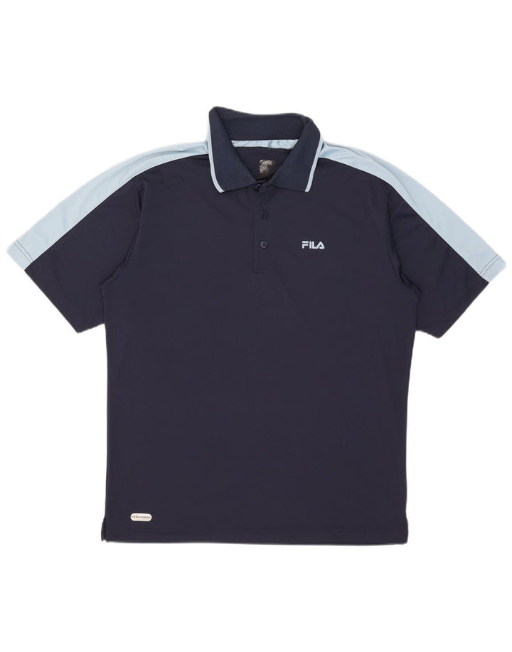 Tricou polo Fila pentru bărbați, mare, albastru bleumarin