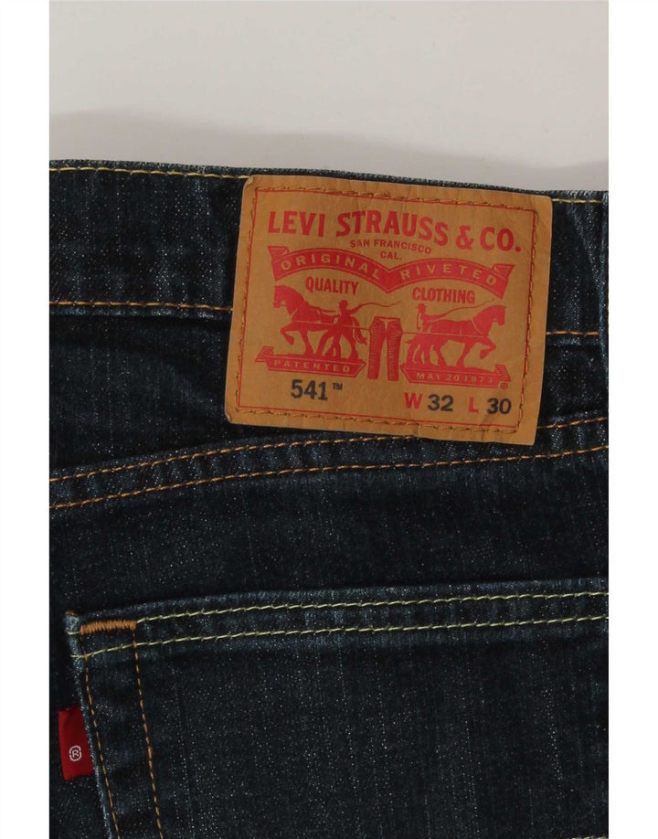 Blugi conici pentru bărbați Levi's 541 W32 L27 Bumbac albastru