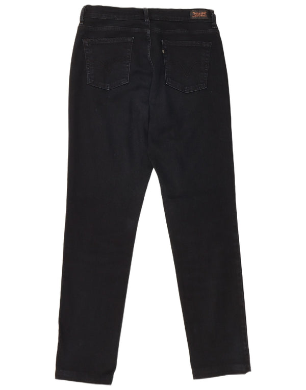 Blugi skinny Levi's 512 pentru femei US 12 Large W30 L31 Bleumarin