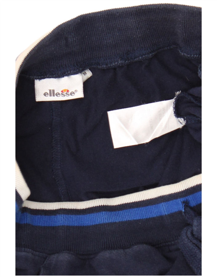 Pantaloni scurți sport grafic pentru bărbați Ellesse, bumbac mediu albastru bleumarin