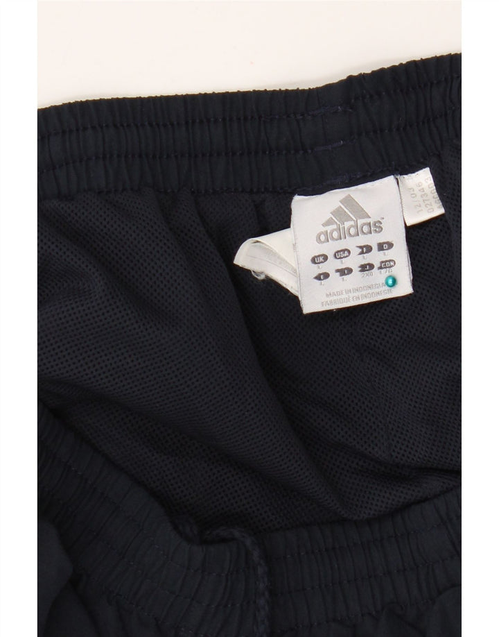 Pantaloni scurți sport pentru bărbați Adidas, mari, albastru, poliester