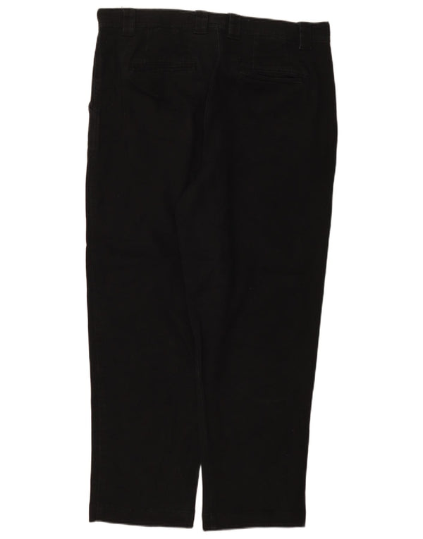 Blugi conici pentru bărbați French Connection L34 L27 bumbac negru