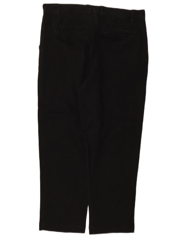 Blugi conici pentru bărbați French Connection L34 L27 bumbac negru