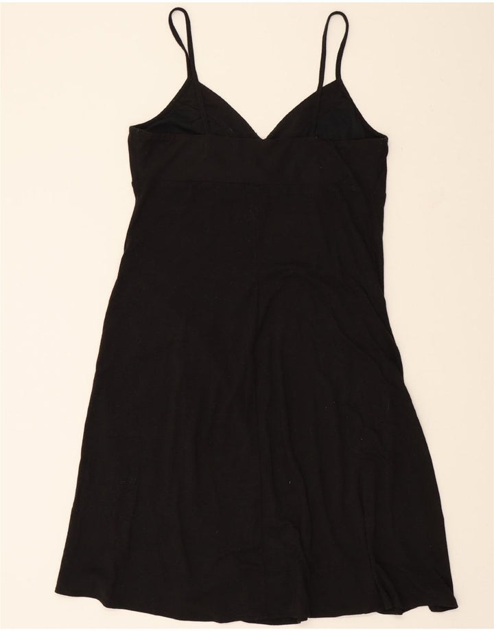 MOSSIMO Womens Slip Dress UK 18 XL Black Polyester Vintage Mossimo and Second-Hand Mossimo from Messina Hembry 