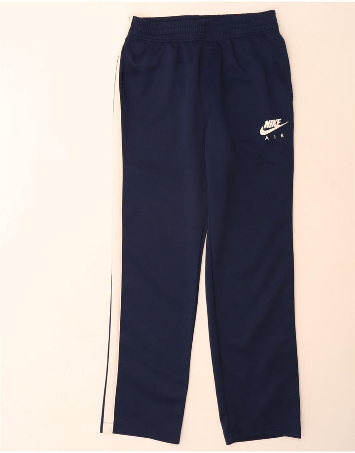 Pantaloni de trening Nike pentru bărbați, mici, bleumarin, poliester color bloc