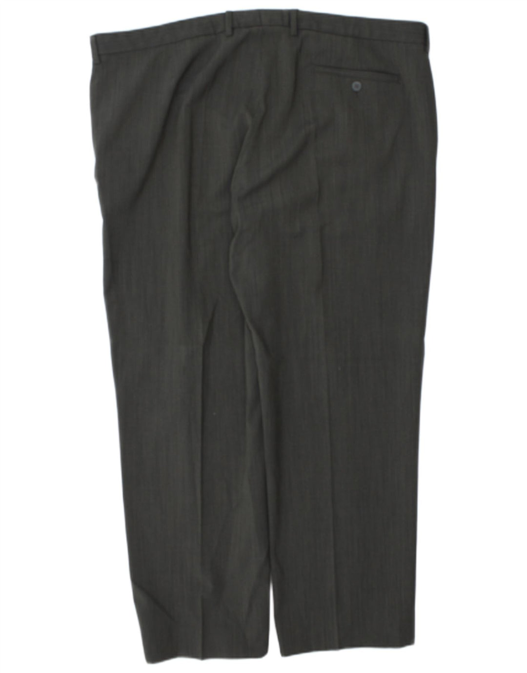 Marks & Spencer Pantaloni drepți pentru bărbați L44 L30 Poliester gri