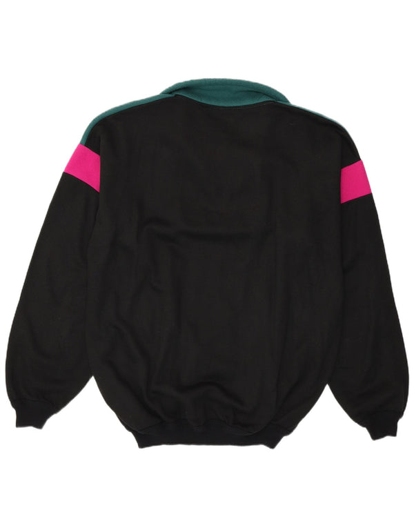 Hanorac pentru bărbați KISS Pulover XL, bumbac color bloc negru