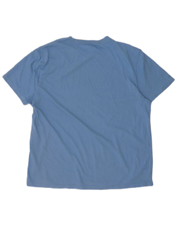 Tricou pentru bărbați Calvin Klein Jeans Top 2XL Bumbac Albastru