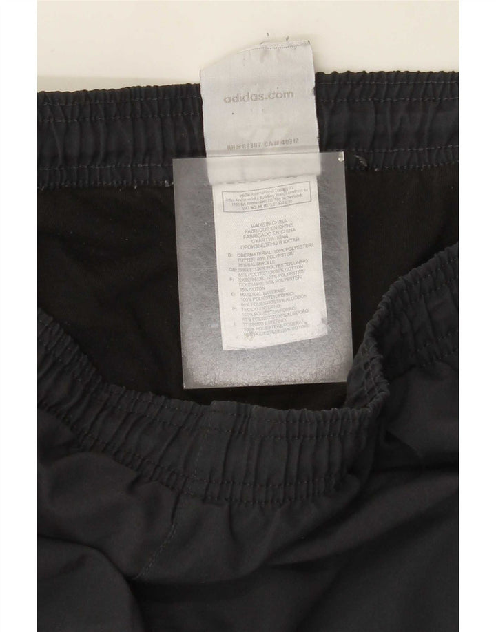Pantaloni de trening Adidas pentru bărbați Joggeri mari, gri, poliester