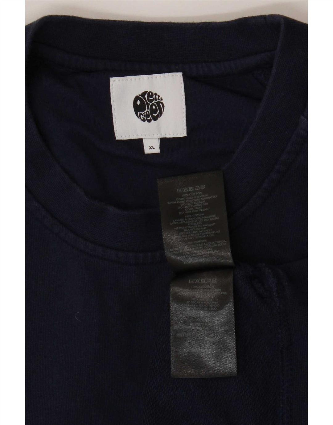 Pulover pentru bărbați Pretty Green Pulover XL Bleumarin Bumbac