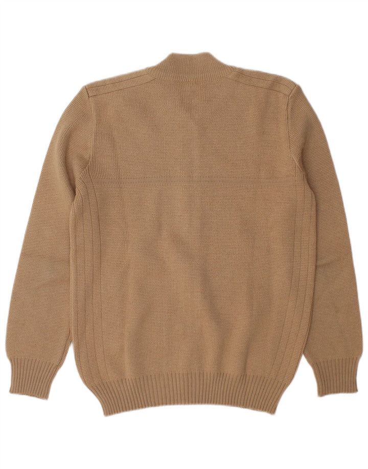 Cardigan Vintage pentru bărbați, bej mediu